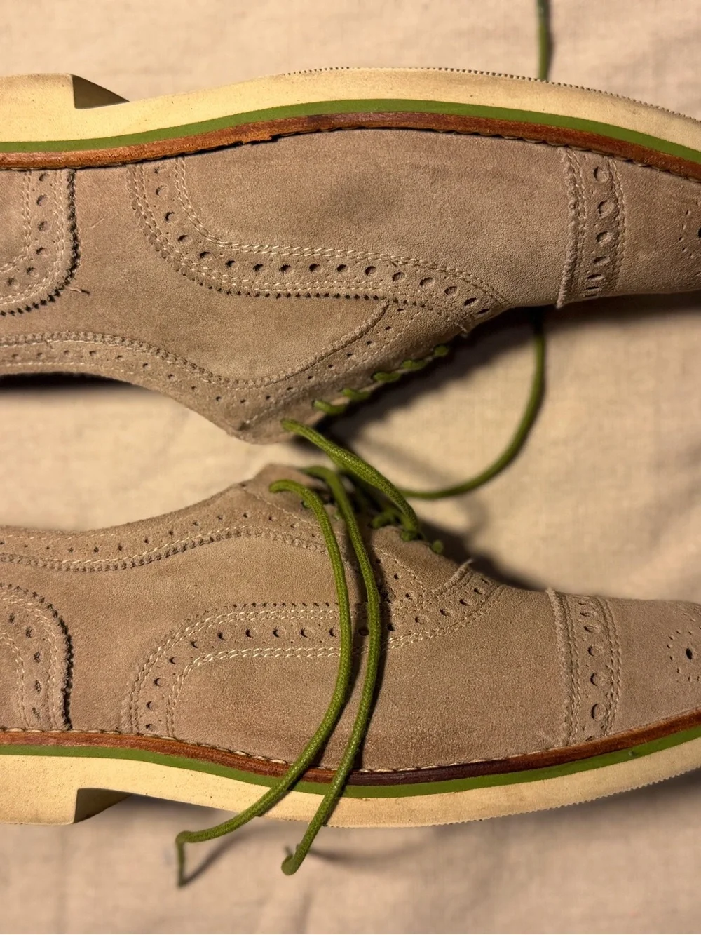 Allen Edmonds Strandmonk Sz 7 Suede